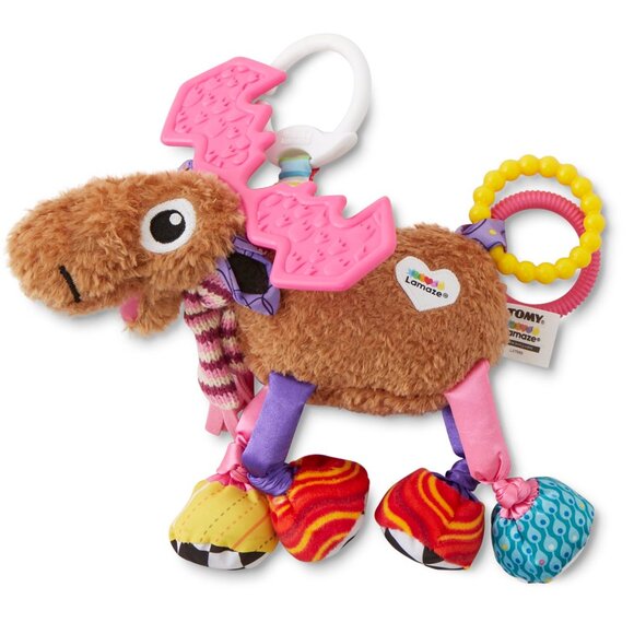 Lamaze Infants' Clip & Play Toy - Muffin The Moose New w/Tag For Baby 0+ - Picture 1 of 15
